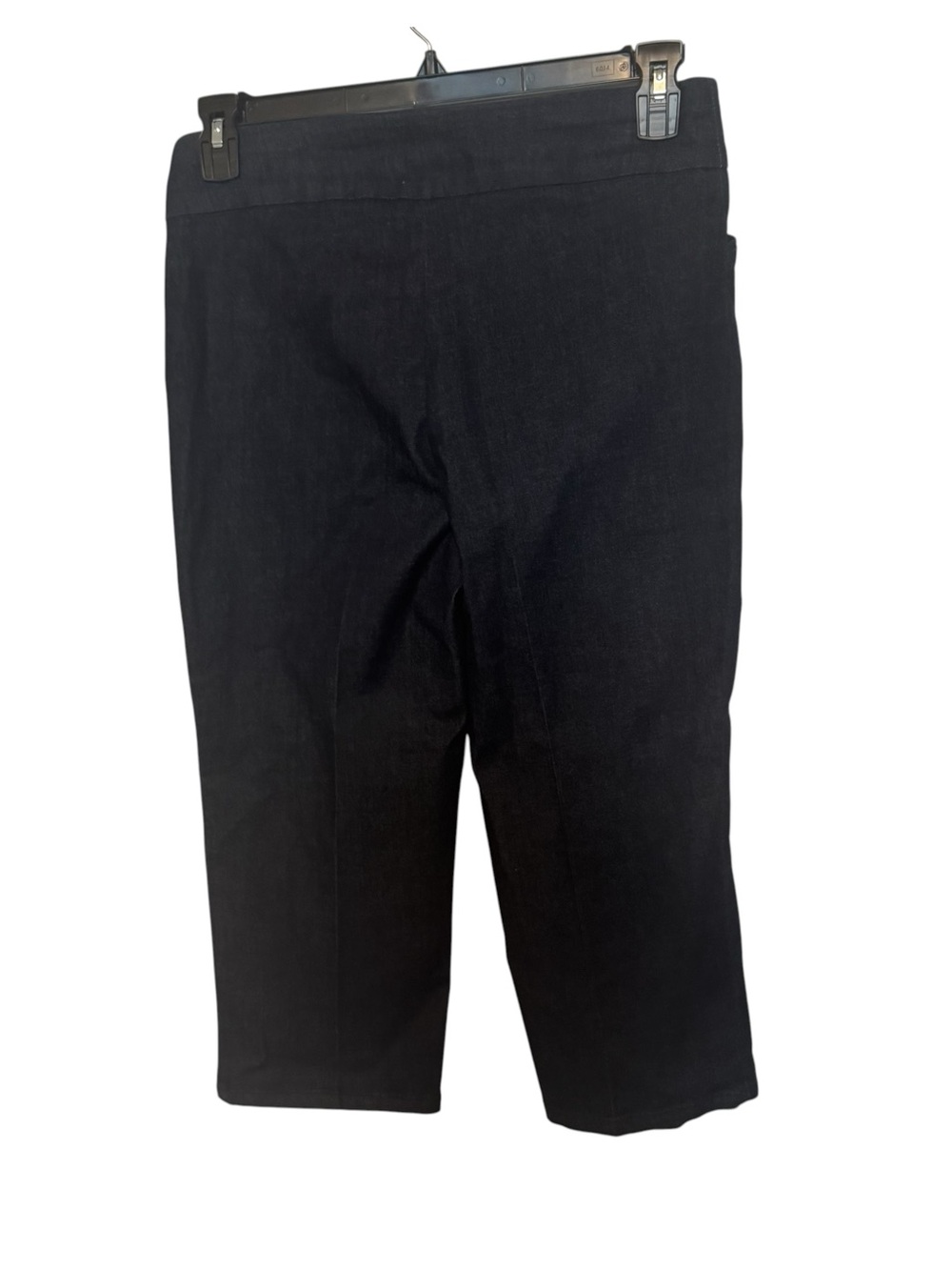THE EFFORTLESS STRETCH CAPRI Dark Denim Pants   SIZE: 8    BIN#12 - Picture 4 of 5